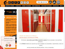 Tablet Screenshot of citybox.es