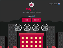 Tablet Screenshot of citybox.no